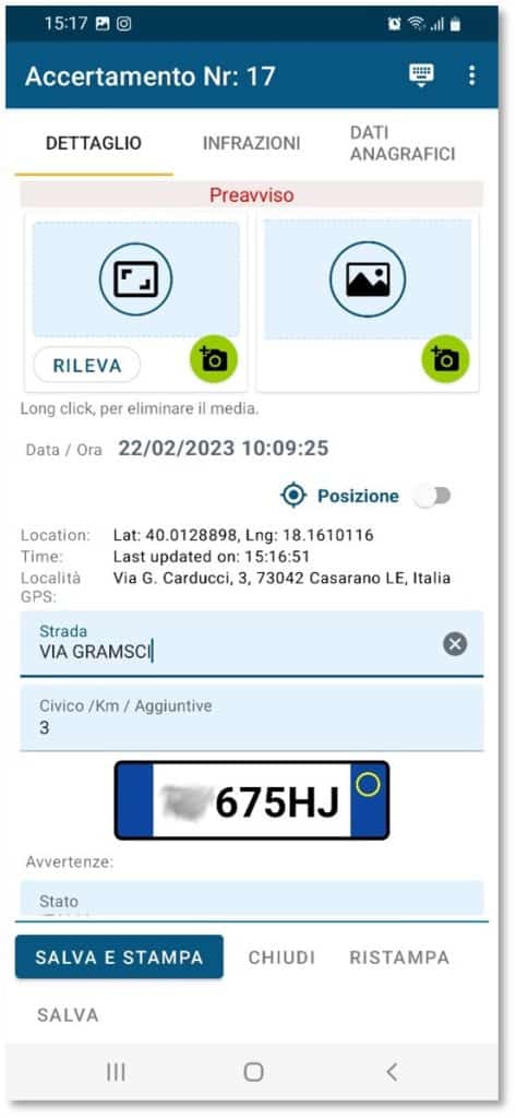 stealth pocket app mobile polizia locale